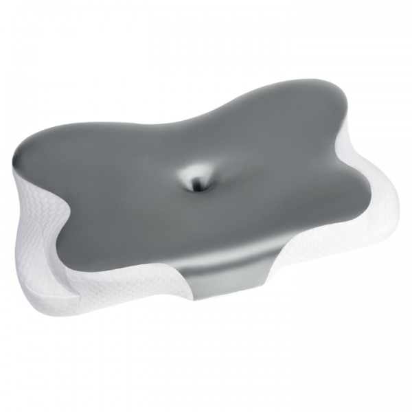 Fwoueot Nackenkissen Kopfkissen Memory Foam Kissen, Nackenstützkissen, Ergonomisches Kopfkissen, für Seiten Rücken & Bauchschläfer grau